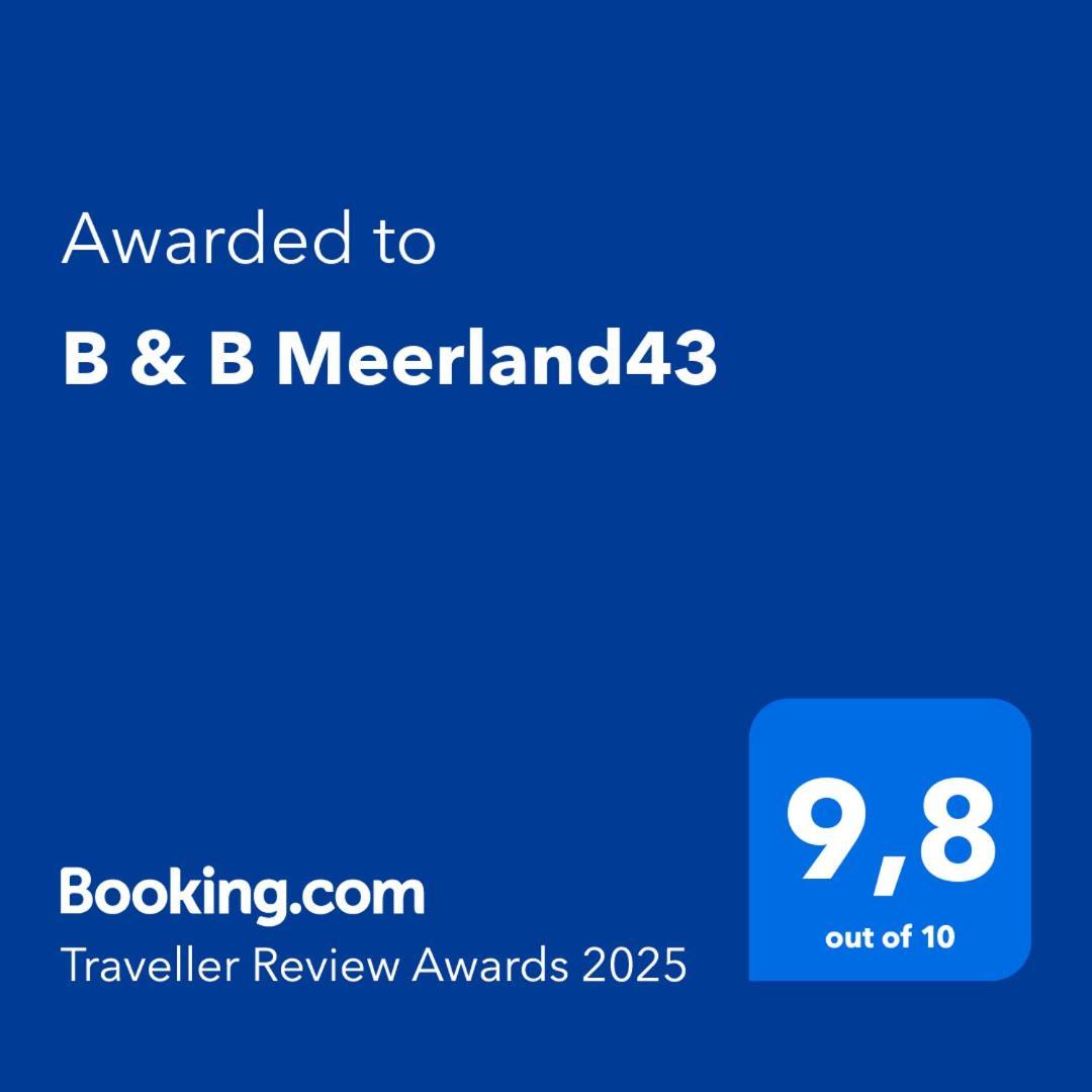 B & B Meerland43 Ngoại thất bức ảnh